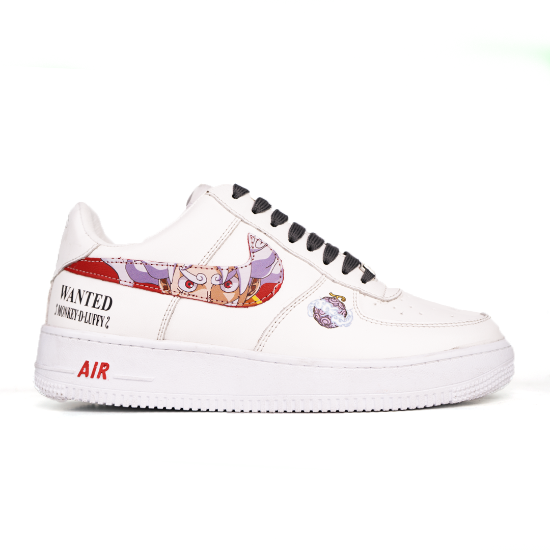 Sneaker LUFFY  & ZORO Blanc