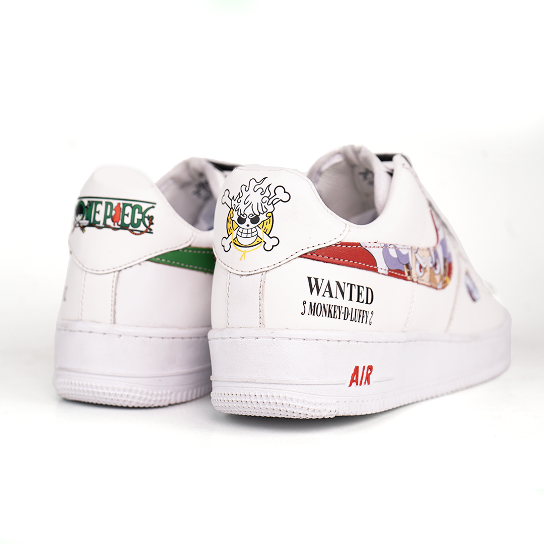 Sneaker LUFFY  & ZORO Blanc