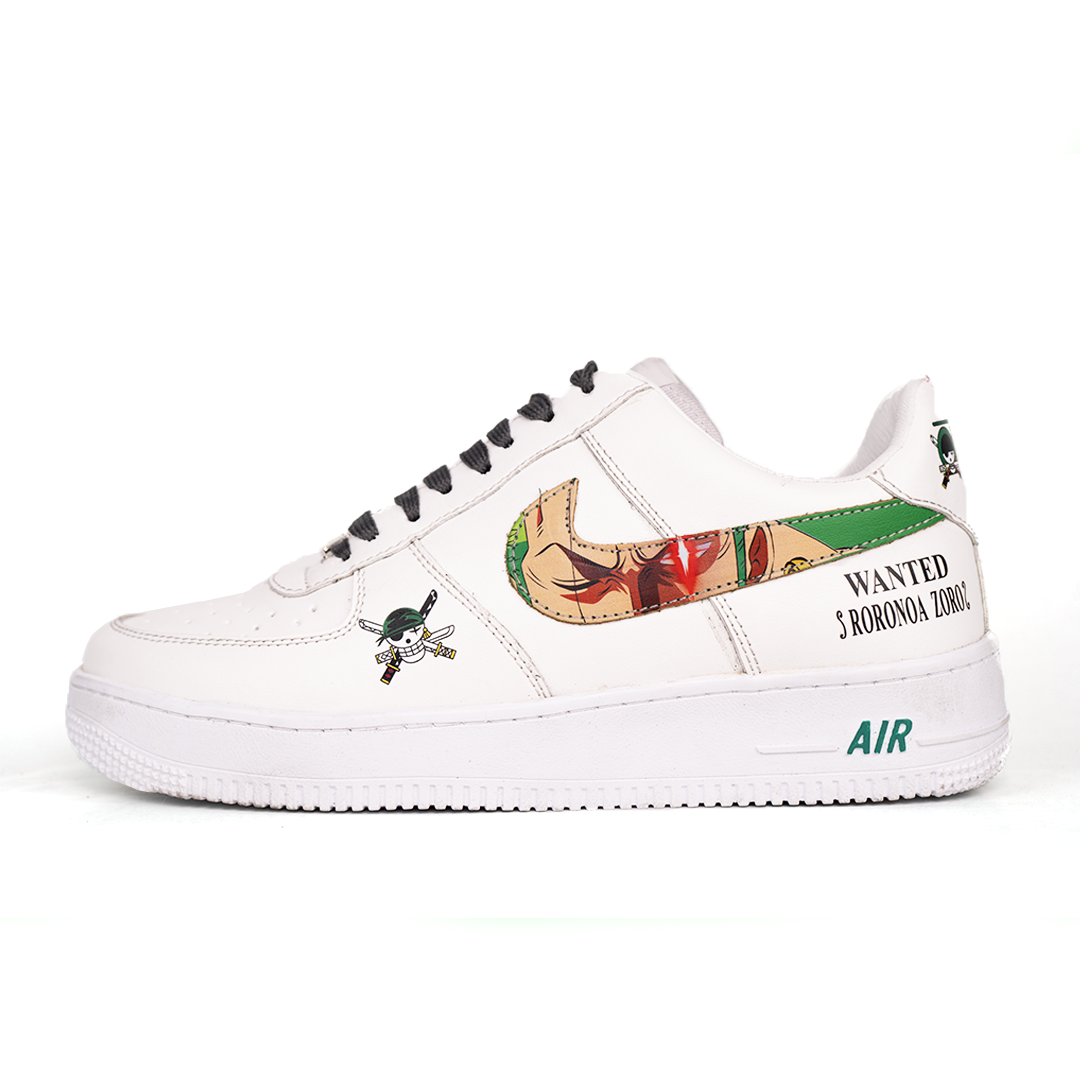 Sneaker LUFFY  & ZORO Blanc